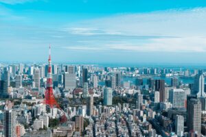 Tokyo skyline view. tanso Biosciences has been awarded a grant for technological innovation by the Government of Tokyo.